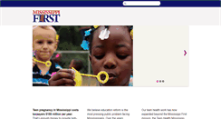 Desktop Screenshot of mississippifirst.org